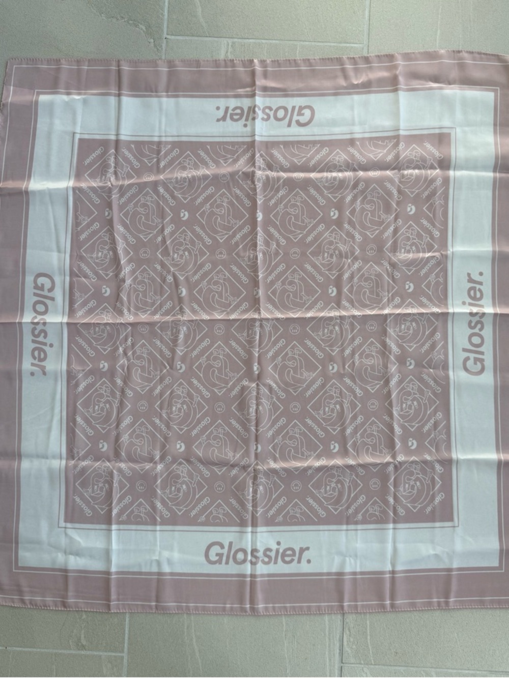 Glossier Limited Edition G Pal Scarf